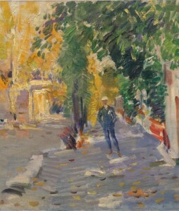 Коровин Константин Улица в Гурзуфе